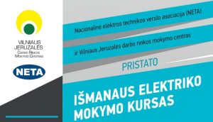 Išmanaus elektriko mokymo kursas @ Vilniaus Jeruzalės darbo rinkos mokymo centras  | Vilnius | Vilniaus apskritis | Lietuva